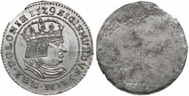 MAJNERT, jednostronna, cynowa odbitka Talara 1529 Zygmunta I Starego