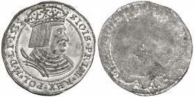 MAJNERT, jednostronna, cynowa odbitka Talara 1535 Zygmunta I Starego