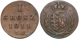 Księstwo Warszawskie, 1 grosz 1811 I.S.