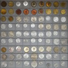 PRL zestaw menniczych monet, w tym lustrzane i z efektem proof-like (81)