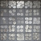 PRL duży zestaw aluminiowych monet od 1949