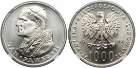 1.000 złotych 1983 Jan Paweł II - NGC MS68
