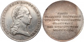 Galicja, Żeton (20mm) na pamiątkę hodłu w Krakowie 1796