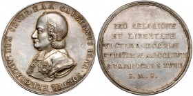 Medal Kajetan Sołtyk 1788 r. - B.RZADKI i piękny R6