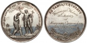 Medal chrzcielny, TEN IEST MOY... (50mm), Majnert 1835