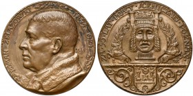 Medal Roman Żelazowski, Poznań 1924 r. (Wysocki) - b. rzadki