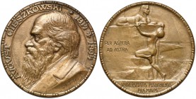Medal August Cieszkowski, Poznań 1936 r. (Wysocki) - b. rzadki