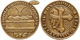 Medal Dni Opola 1957 - z puncą NUMIZMAT - bardzo rzadki 1z35szt
