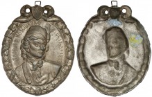 Medalion (13x16cm) Tadeusz Kościuszko 1746-1817