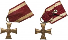 Krzyż Walecznych 1920, Knedler 36mm, bez numeru