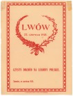 Lwów - Tarnów, Cegiełka, Czysty Dochód na Legiony Polskie 1915
