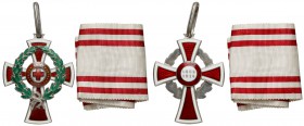 Honor Decroation of the Red Cross, 2nd Class with War Decoration