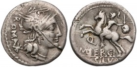 Republika, M. Sergius Silus (116-115pne) Denar