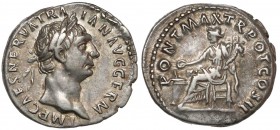 Trajan, Denar Rzym (98) - Concordia