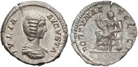 Cesarstwo, Julia Domna (żona Septymiusza Sewera) Denar Rzym (207) - Fortuna