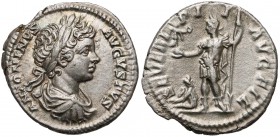 Cesarstwo, Karakalla, Denar Rzym (199-200) - SEVERI PII
