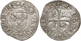France, Charles VI (1380-1422), Blanc dit Guenar