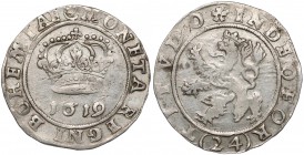 Czechy, Powstanie czeskie (1618-1620), 24 krajcary 1619 - rzadkie