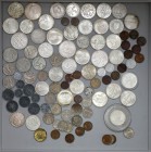 Czechosłowacja, ZESTAW monet (dużo srebrnych)