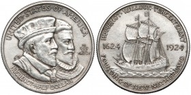 USA, 1/2 dolara 1924 - Huguenot-Walloon