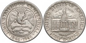 USA, 1/2 dolara 1946 - Iowa