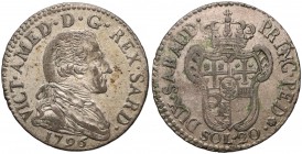 Włochy, Sardynia, 20 soldo 1796