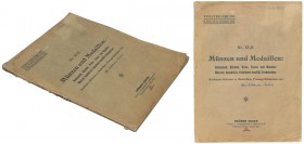 Brüder Egger, Auktions Katalog Nr XLII, Wien 1912