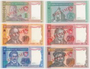 Belarus, Specimen set od unissued 1-100 roubles 1993