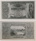 PHOTO-PROJECT Lithuania 20 lithu 1930 (obverse and reverse)