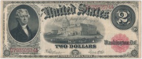 USA, 2 dollars 1917