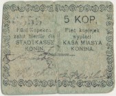 Konin, 5 kopiejek (druga emisja)