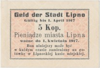 Lipno, 5 kopiejek (1916) ważne do 1.4.1917