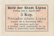 Lipno, 5 kopiejek (1916) ważne do 1.4.1917