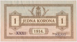 Lwów, 1 korona 1914 Ser.XXXI