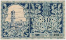 Lwów, 50 halerzy 1919 Ser.XIX
