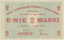 Rawicz, 2 marki 1920