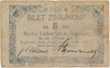 Witkowo, Bank Ludowy, 5 marek 1919