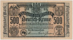 Deutsch-Krone (Wałcz), 500 mk 1922