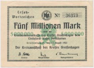Greifenhagen (Gryfino), 5 mln mk 1923