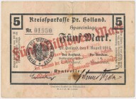 Preussisch Holland (Pasłęk), 5 mln mk PRZEDRUK z 5 mk 1914
