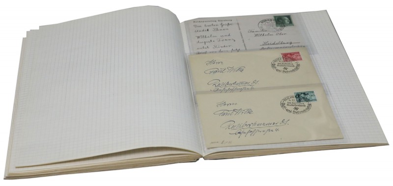 Niemcy III Rzesza, karty korespondencyjne i koperty 
 Wszystkie pokazane na doł...