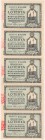 Loteria Rady Głównej Opiekuńczej 1916, Kompletny los 5x 1/5, A-E