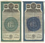 6% Pożyczka Dolarowa 1920 Obligacje 50 i 100$ (2szt)