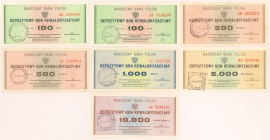 Depozytowy Bon Rewaloryzacyjny 100-10.000 zł (7szt)