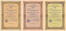 Wadowice, Polski Okręg Stowarzyszenia Misyjnego Księży Pallotynów, 1928 r. - blankiety (3szt)