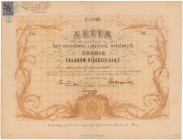 Kasa Oszczędności i Pożyczek Wekslowych w Śremie, 50 talarów 1874