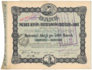Bank Polskich Kupców i Przemysłowców Chrześcijan, Em.1, 10x 500 mkp