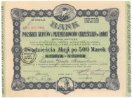 Bank Polskich Kupców i Przemysłowców Chrześcijan, Em.2, 20x 500 mkp