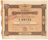 Bank Zachodni, Em.1, 100 zł 1929