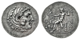 Monete Greche
Alessandro III (336-323 a.C.) - Tetradramma postumo databile al periodo 188-170 a.C. - Zecca: Temnos - Diritto: testa di Eracle a destr...